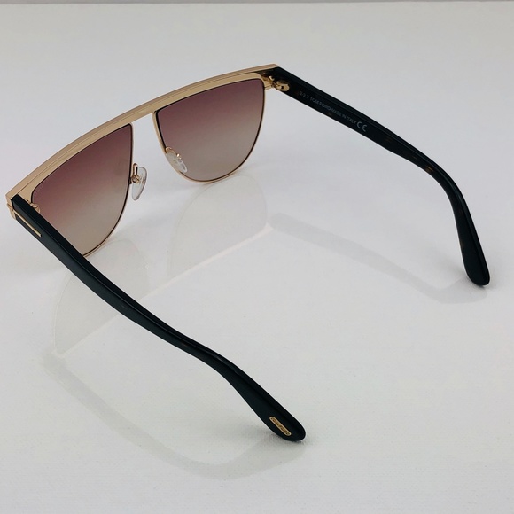 New Tom Ford Stephanie-02 Aviator Sunglasses - Picture 6 of 17